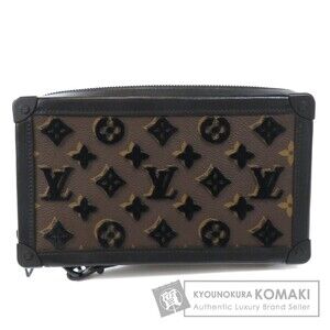 Louis Vuitton Trunk Clutch Monogram Tuge Handbag
